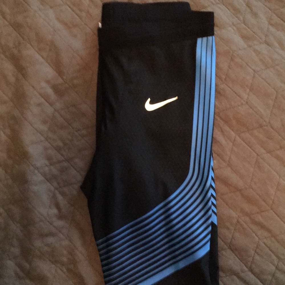 Nike Mens power speed running tights.